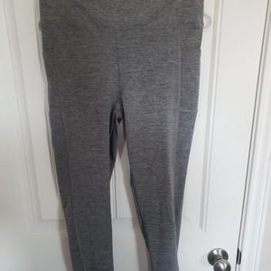 Bally total fitness grey leggings size XL